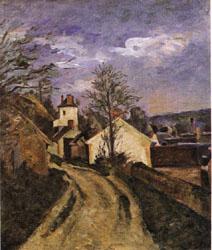 Paul Cezanne Dr Gachet's House at Auvers France oil painting art